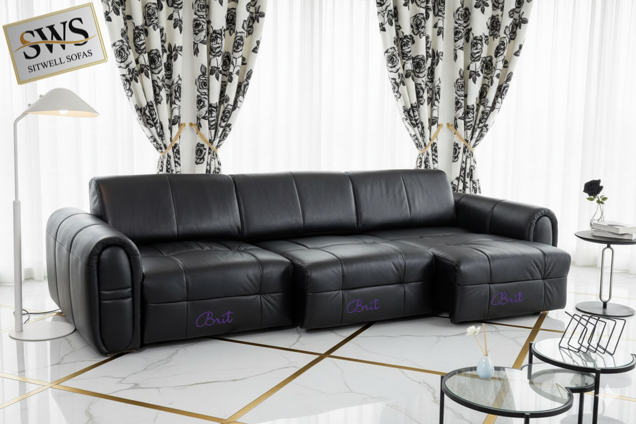 Isaac Leather Sofa Bed