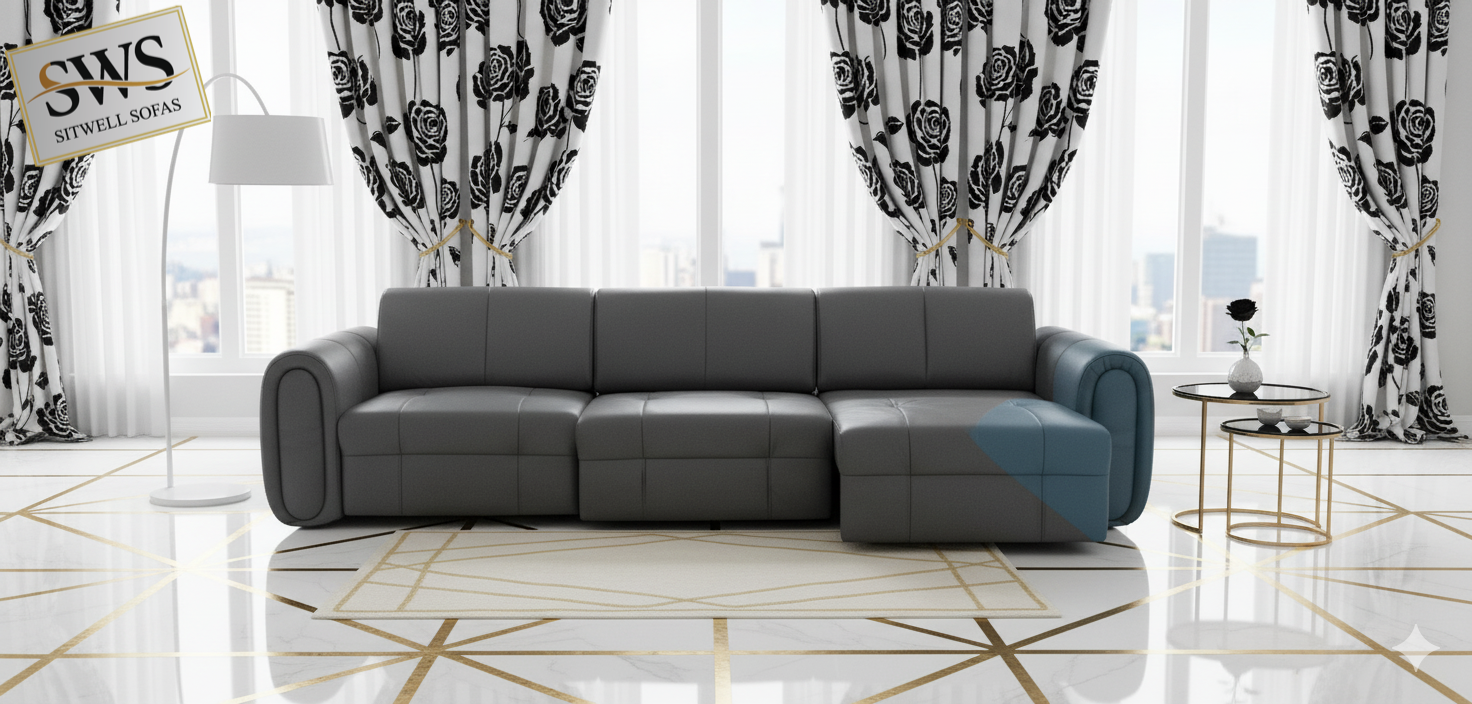 Isaac Leather Sofa Bed