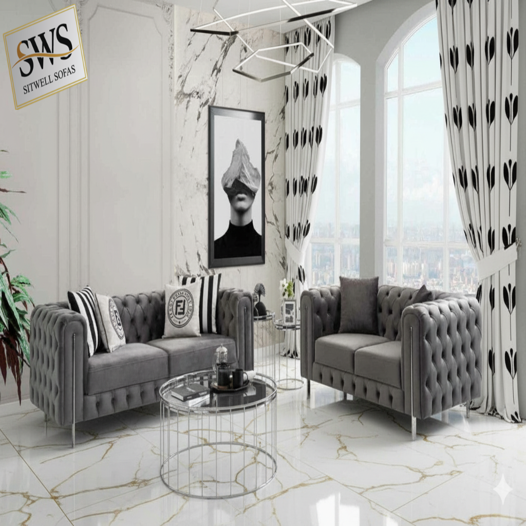 Tuxedo Chesterfield Sofa