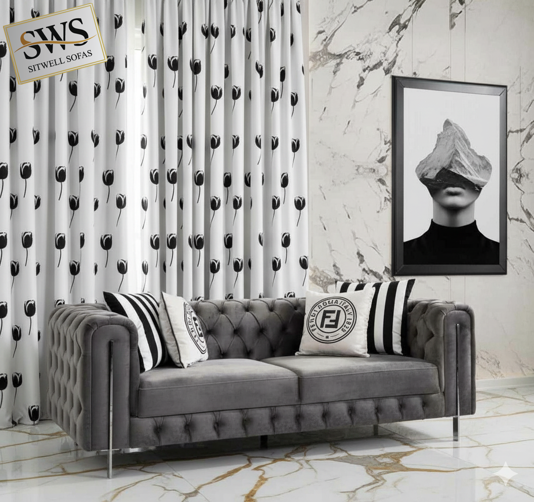 Tuxedo Chesterfield Sofa