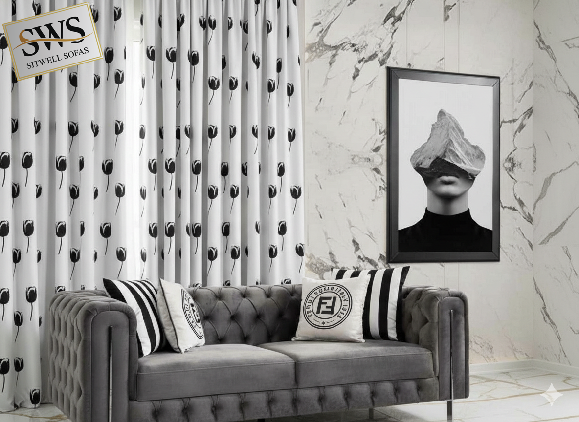 Tuxedo Chesterfield Sofa